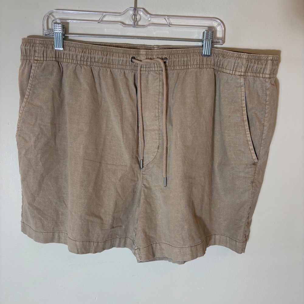 American Eagle Flex Linen Blend Shorts Size XL‎